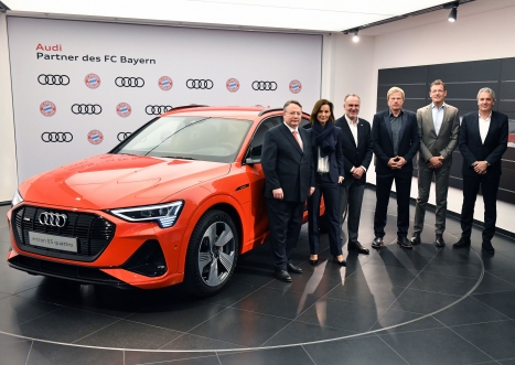 Audi und FC Bayern bauen ihre Partnerschaft langfristig aus -